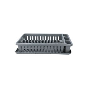 Tatay Dish Drainer with Tray Dark Grey